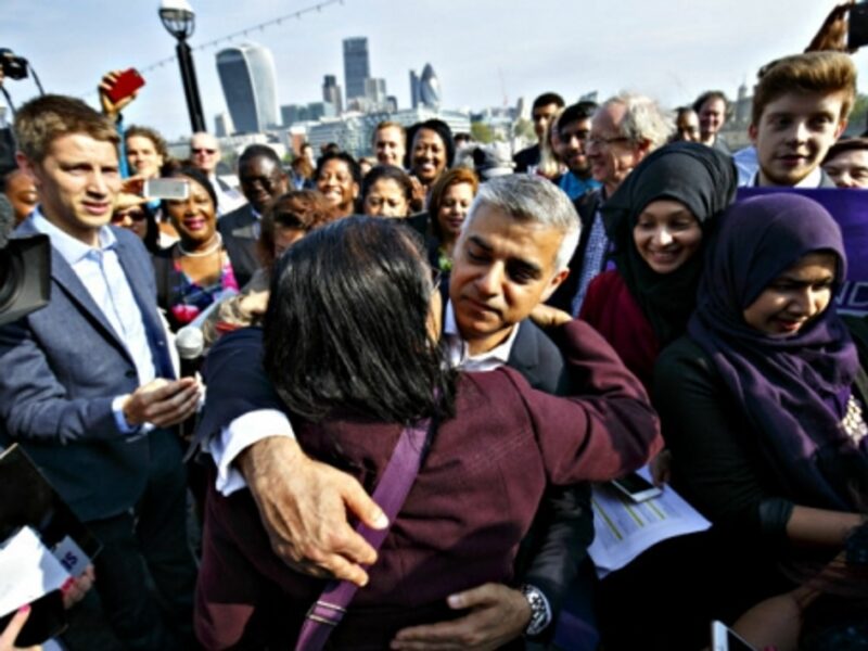 New London Mayor Sadiq Khan