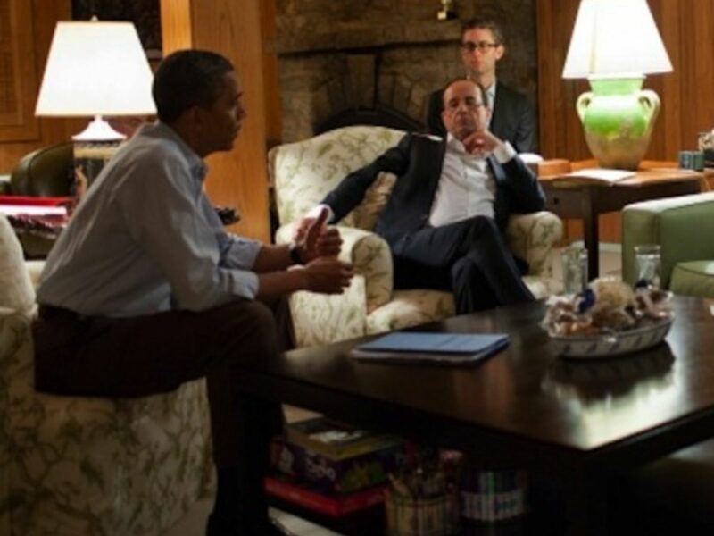 New pals: Barack Obama and François Hollande (whitehouse.gov)