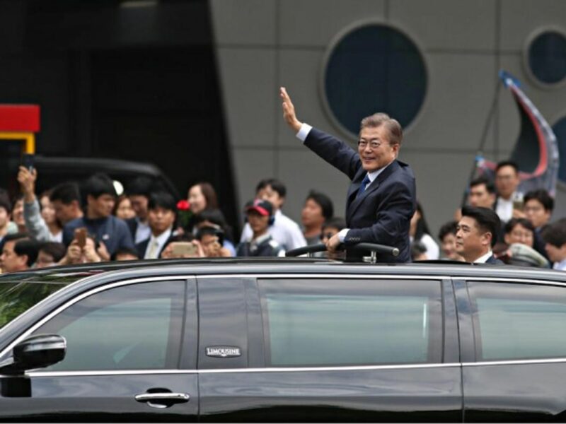 New South Korean President Moon Jae-in