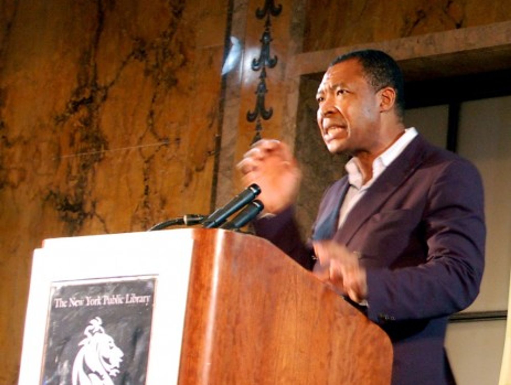 Nigerian-born Okwui Enwezor, the new director of Munich's Haus der Kunst