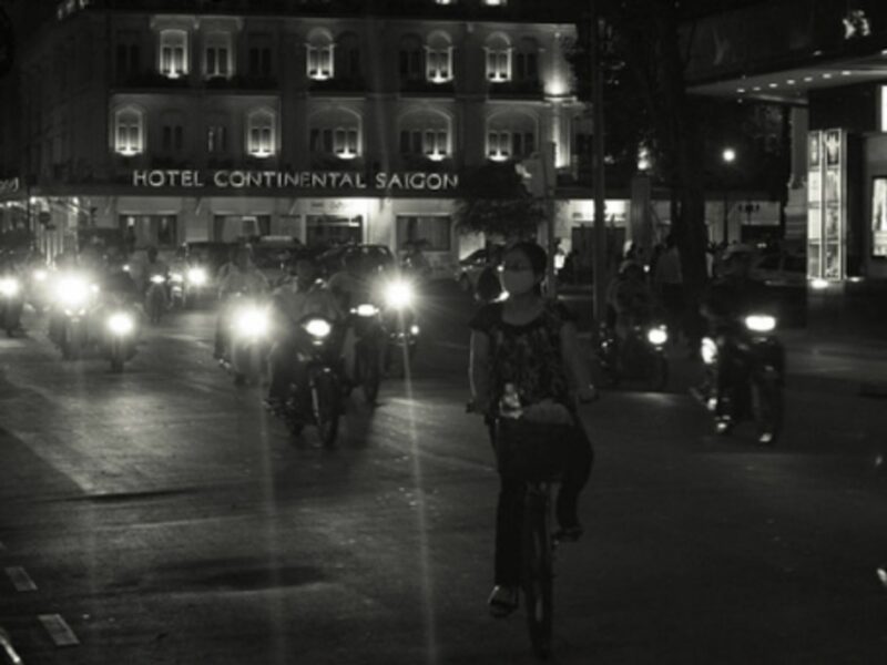 Night view of the Continental