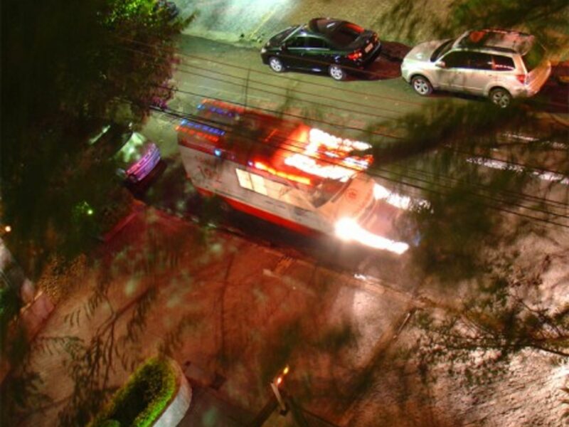 Nights are busy for SÃ£o Paulo's ambulances
