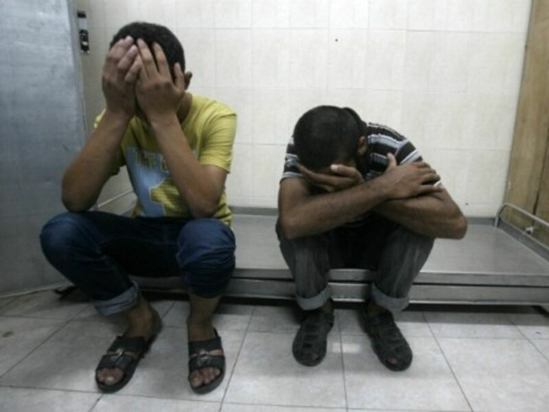 Nine Palestinians, including seven Hamas militants, were killed overnight in air strikes over the Gaza Strip.