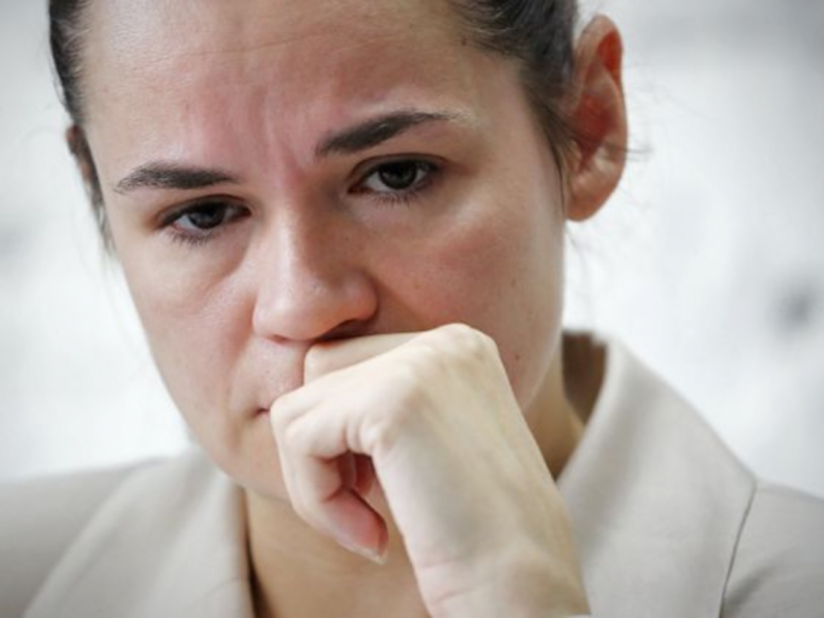 No choice but to flee to neighboring Lithuania for Svetlana Tikhanovskaya