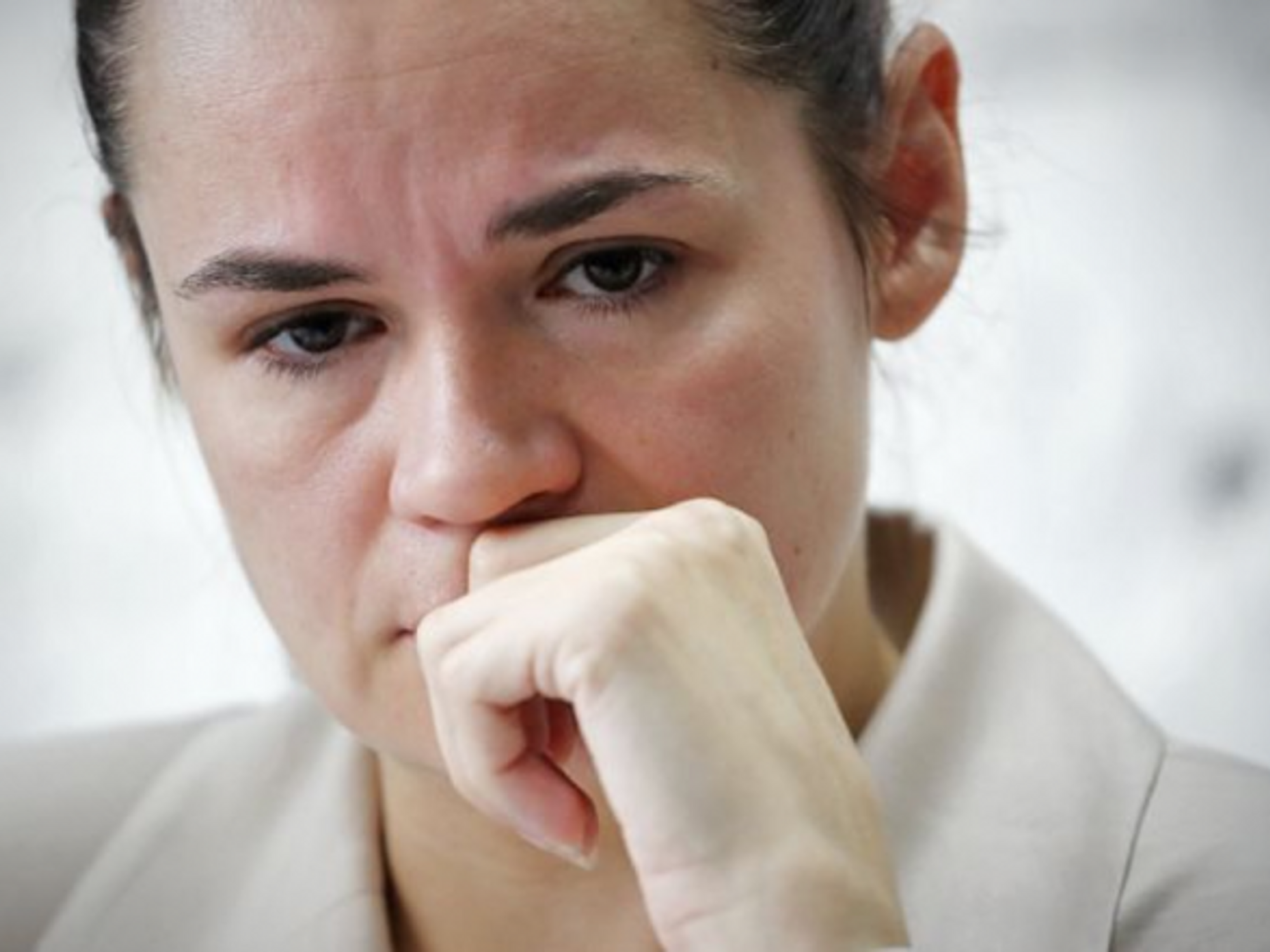 No choice but to flee to neighboring Lithuania for Svetlana Tikhanovskaya