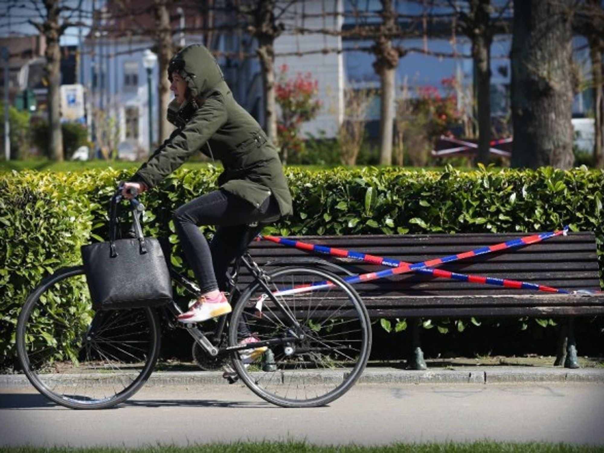 No space to sit in Brussels, Belgium