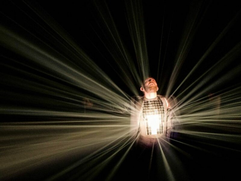 North Macedonia's candidate performs during the 1st semifinal of the Eurovision contest, which started in Rotterdam