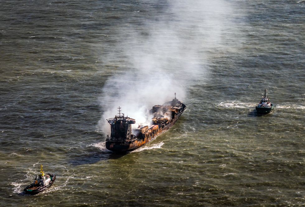 North Sea tanker accident