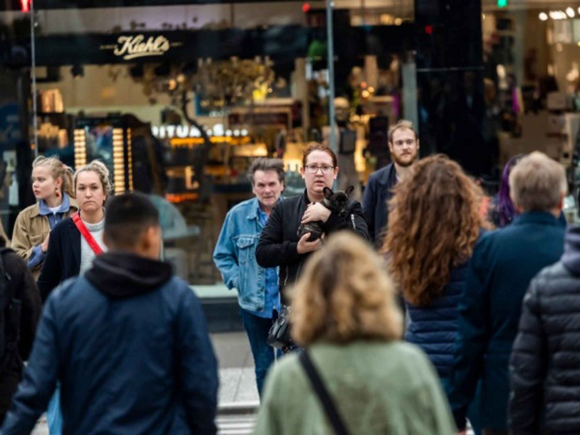 Not a sign of a face mask in Stockholm
