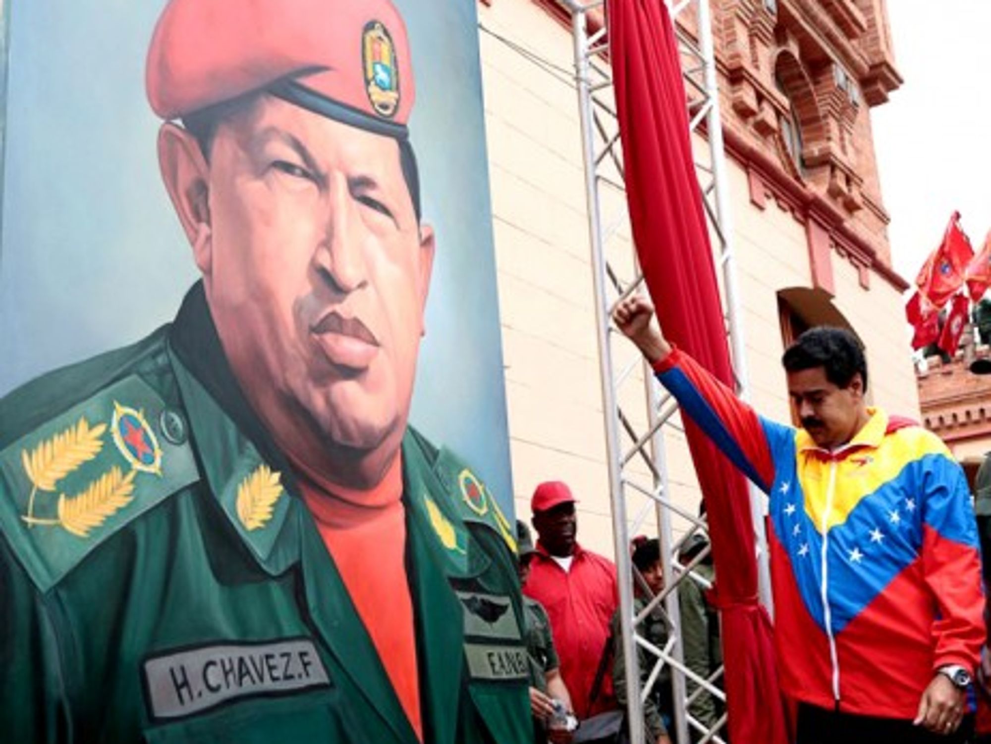 Not much breathing room between Hugo Chavez and Vice President Nicolas Maduro
