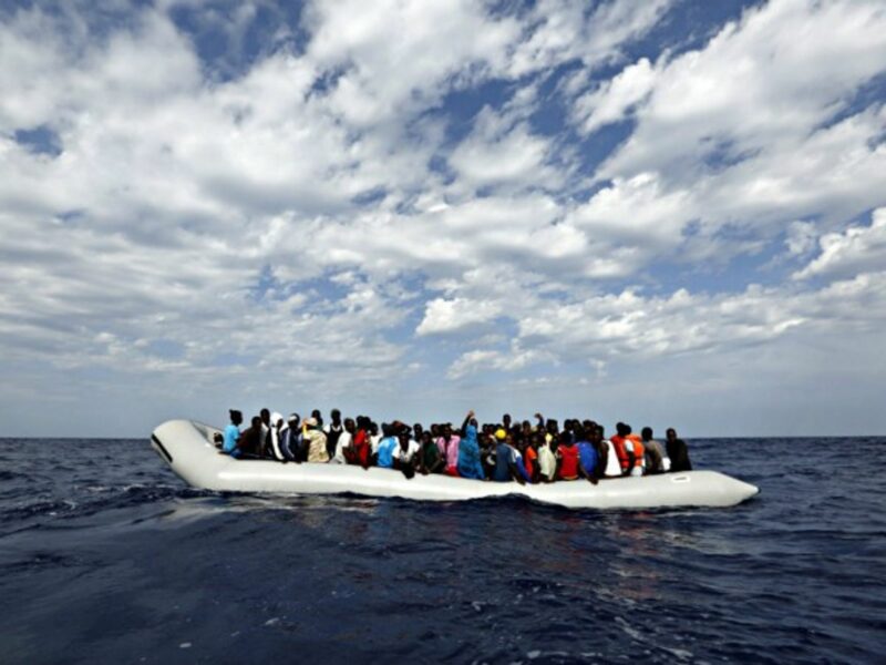 Off the coast of Lampedusa, 2014