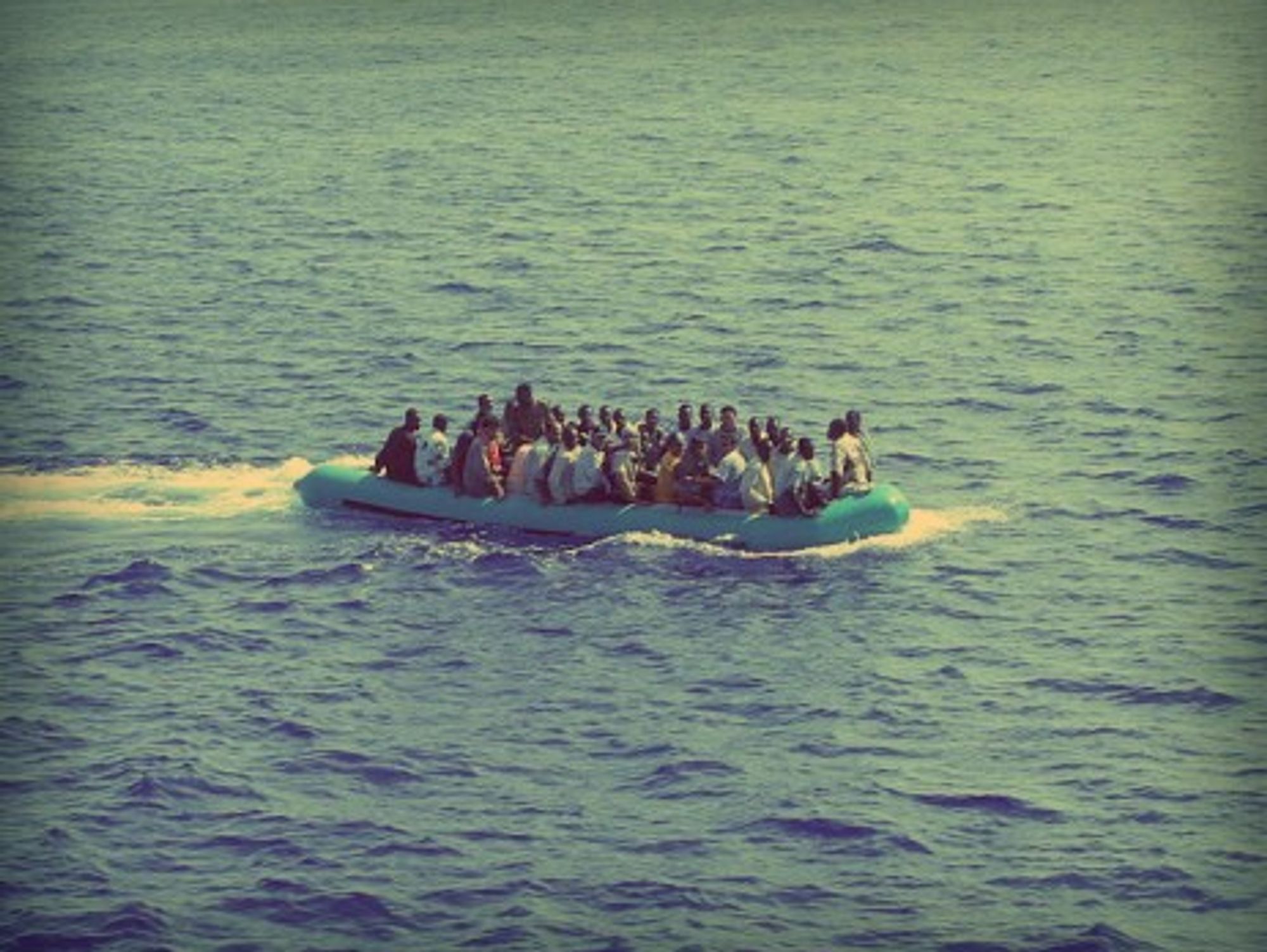 Off the coast of Lampedusa