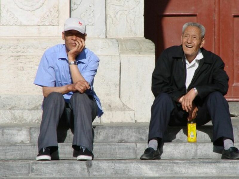 Old friends, like bookends...