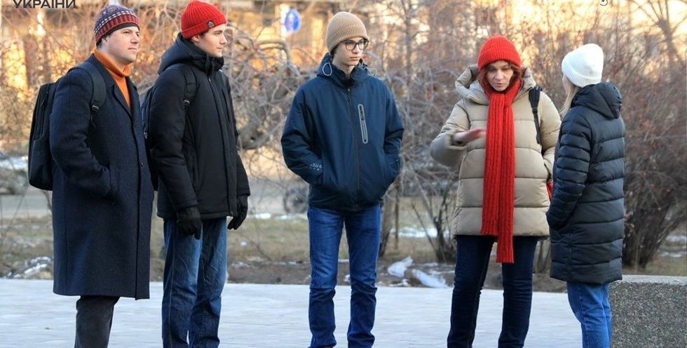 Olena Zakharchenko, her husband, and their three sons were forced to flee abroad in the initial days of the Russian aggression.