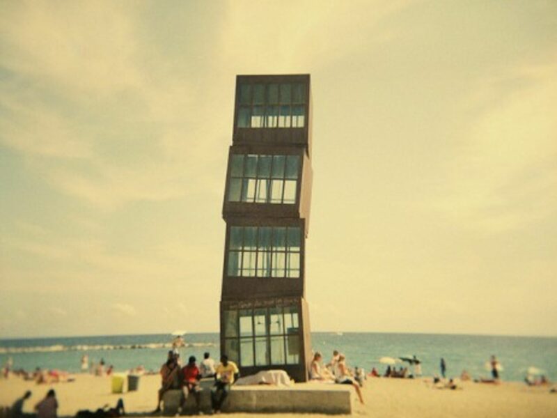 On the beach in Barcelona (C.Y.R.I.L)