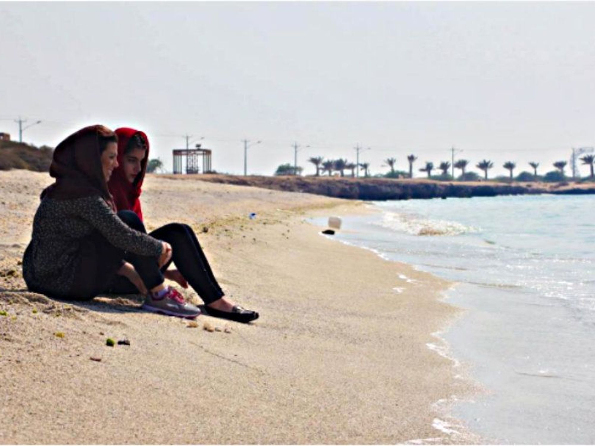 On the beaches of Kish