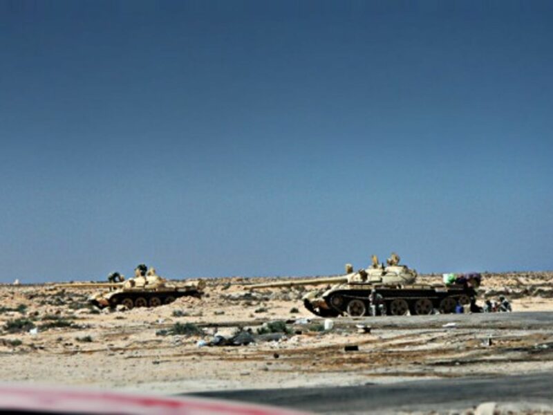 On the Egypt-Libya border