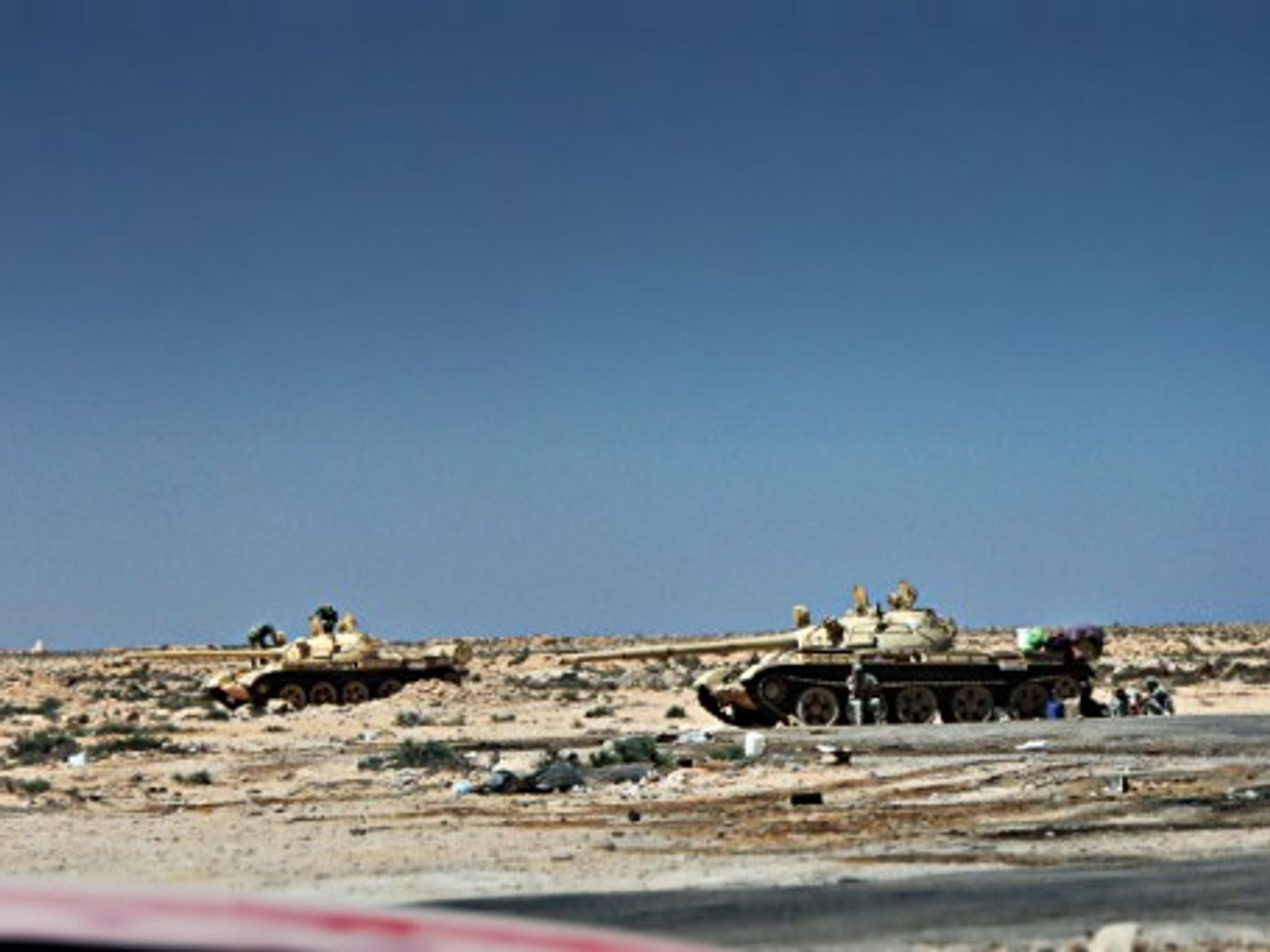 On the Egypt-Libya border