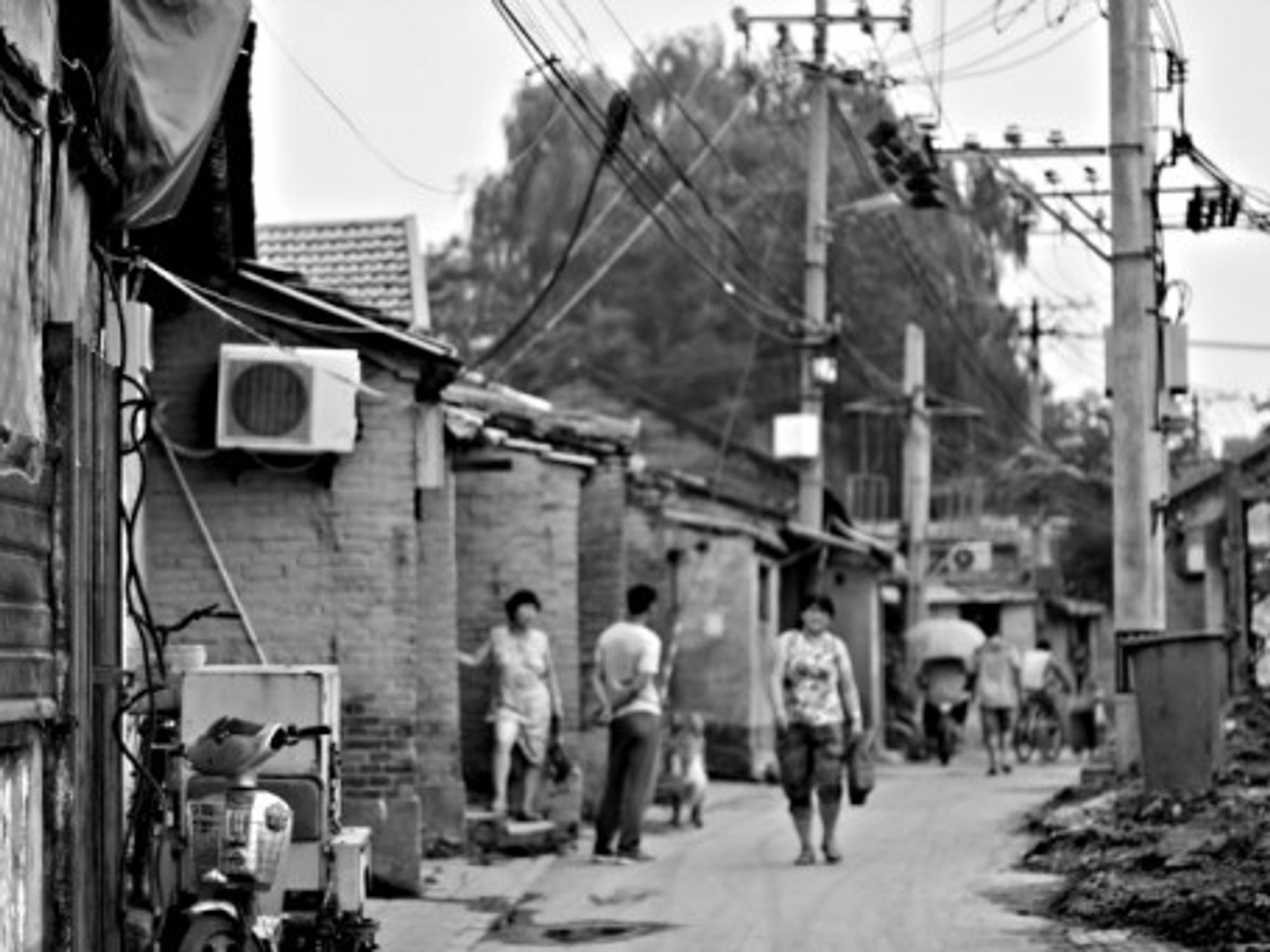 On the fringes, In Beijing
