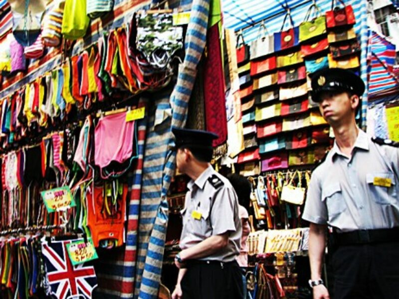 On the lookout for counterfeit goods in Hong Kong
