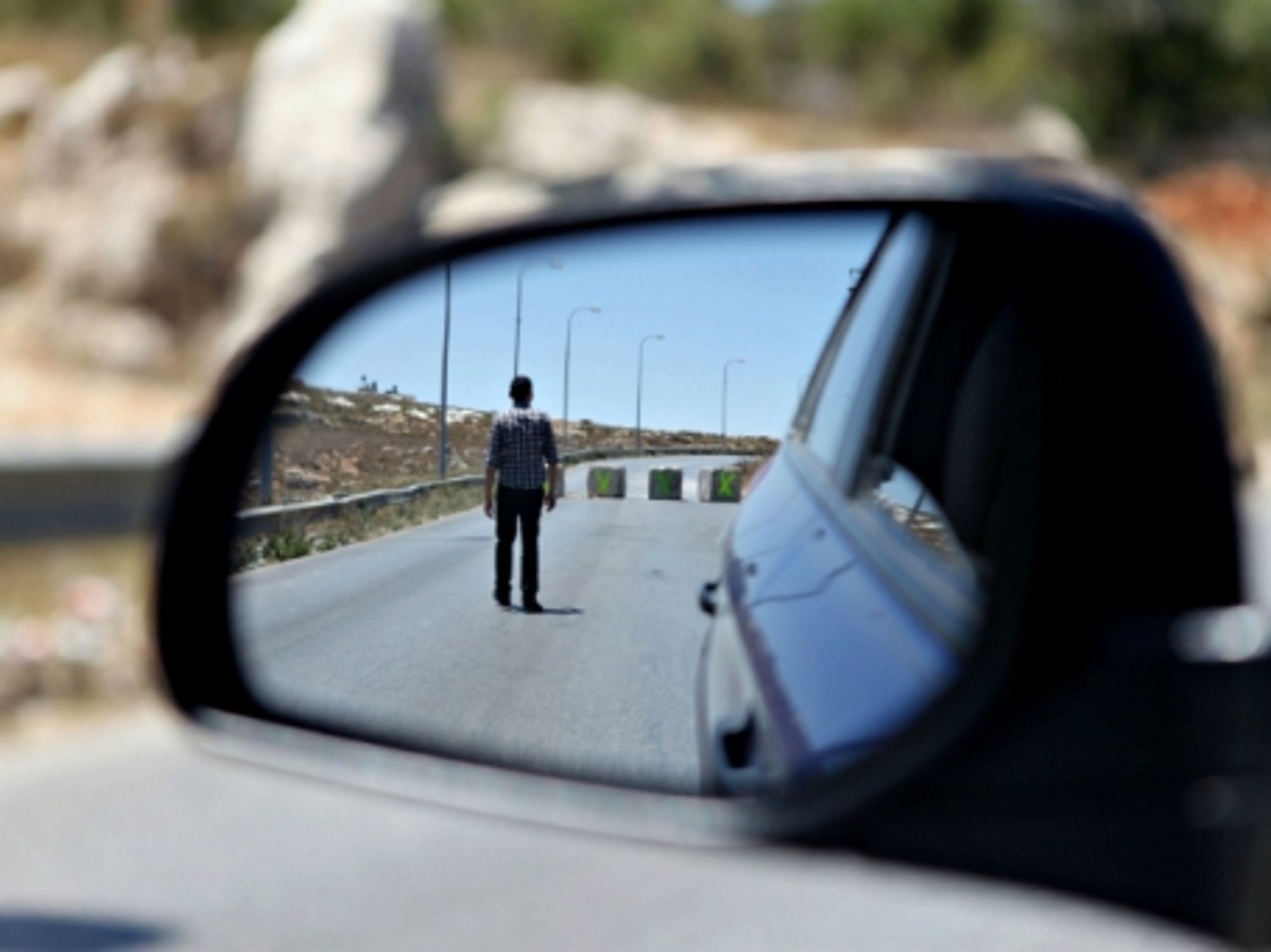 On the road from Ramallah to Nablus