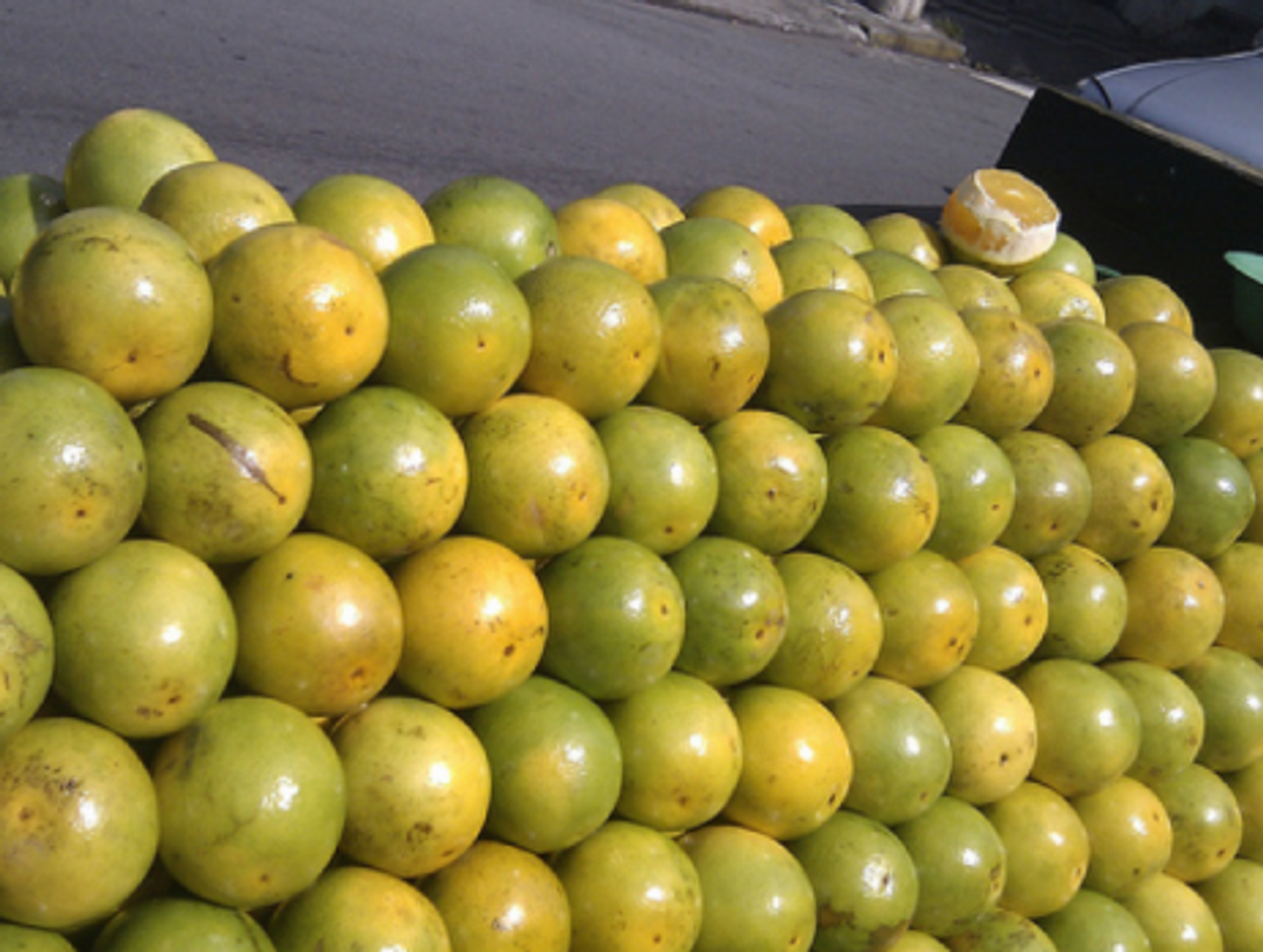 Oranges at the market in Sumaré, São Paulo (Mark Hillary)