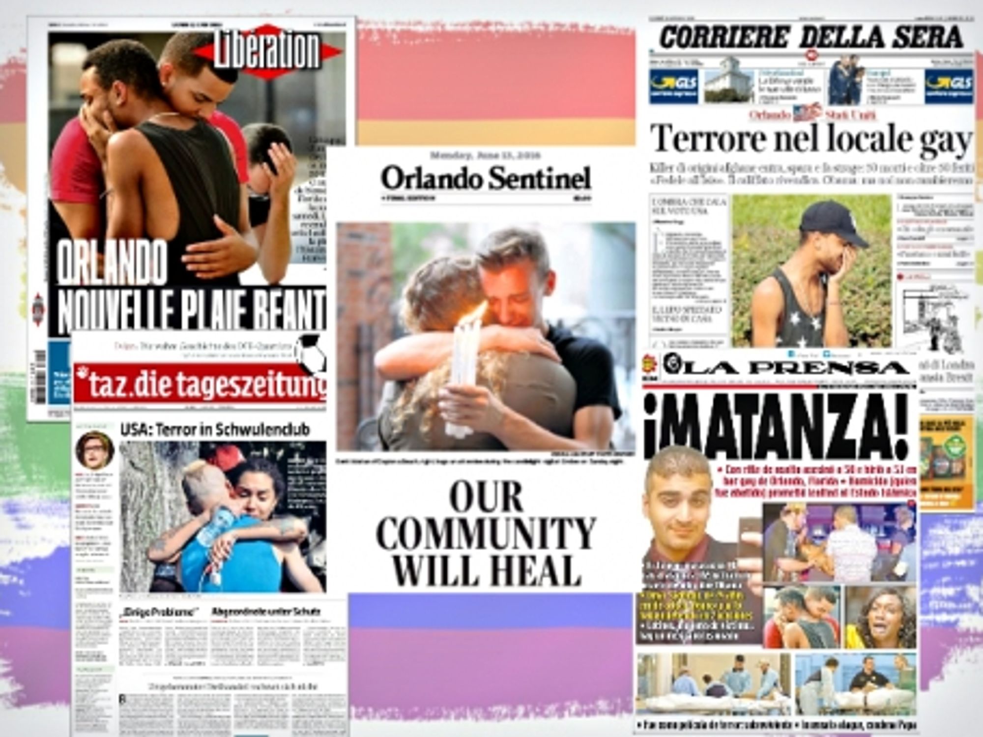 Orlando Shooting, 16 Front Pages From Newspapers Around The World