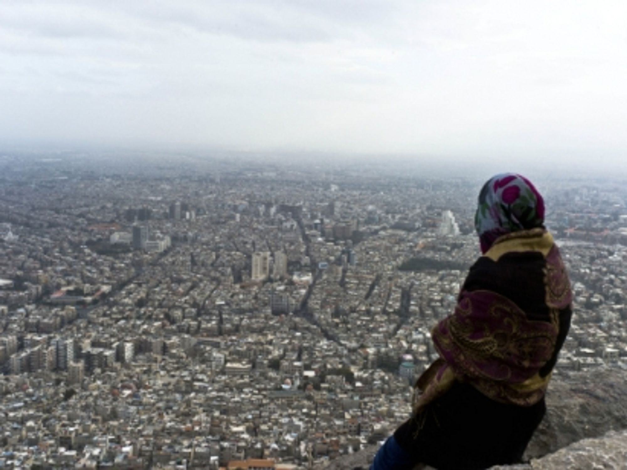 Overlooking Damascus