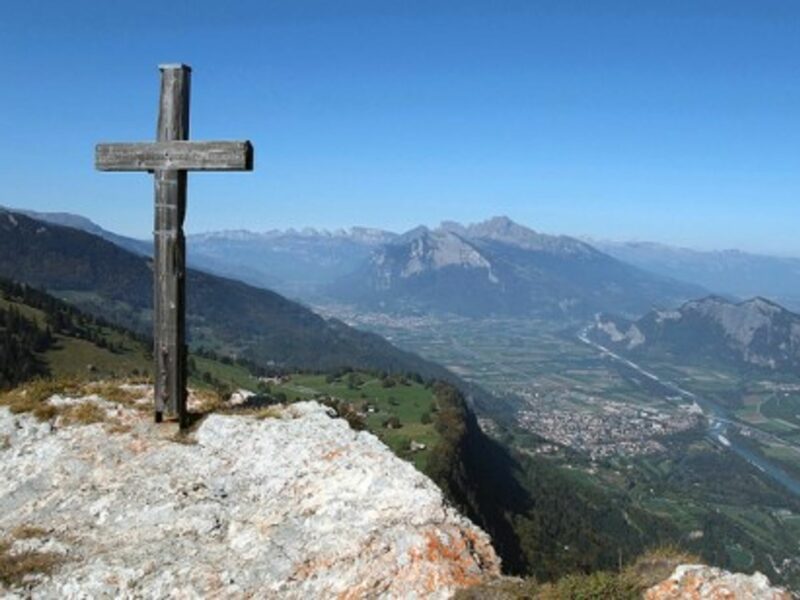 Overlooking the Grison canton, Switzerland's controversial promised land for asylum seekers