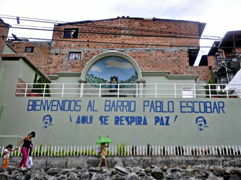 Pablo Escobar neighborhood in Medellín