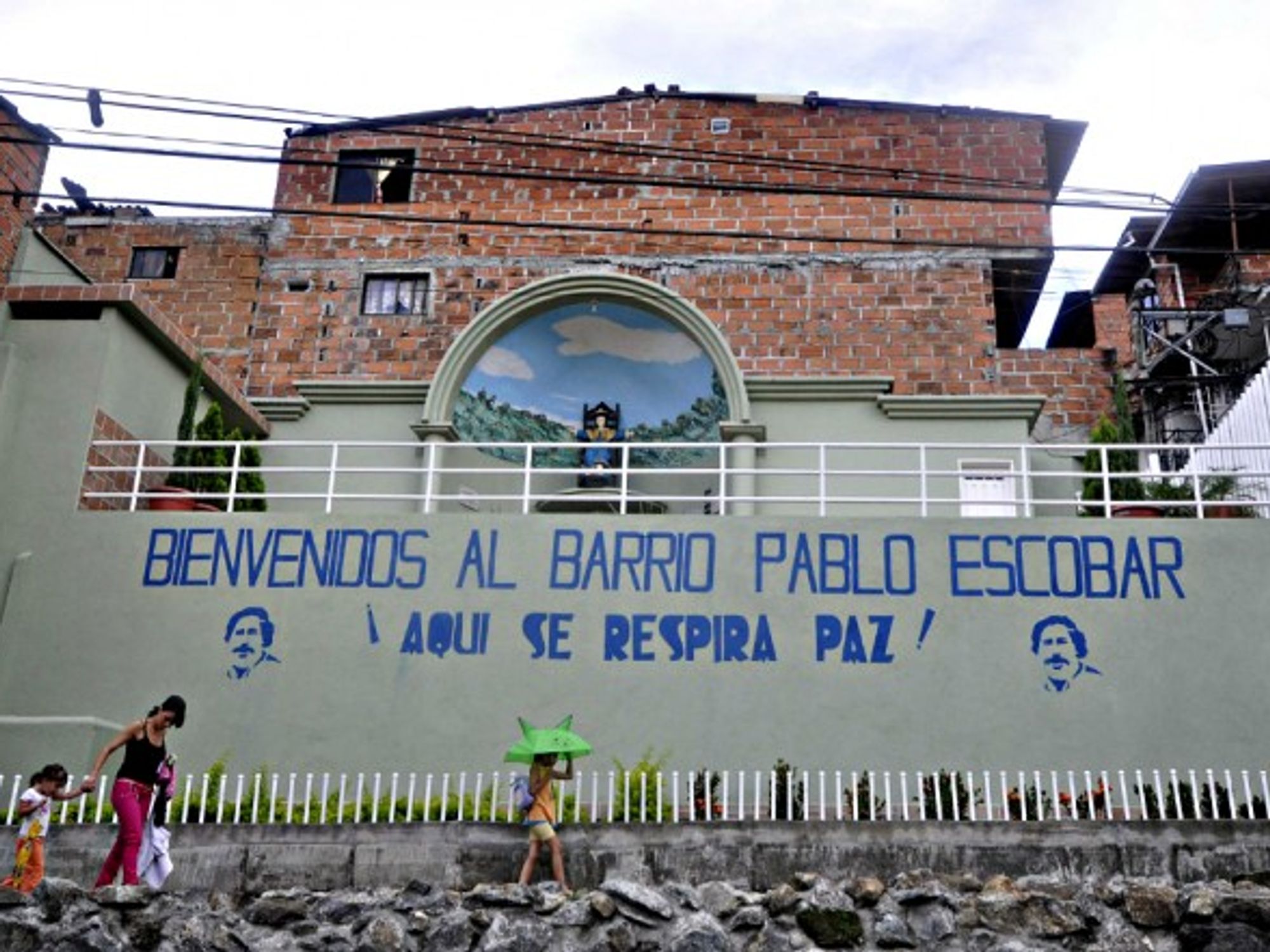 Pablo Escobar neighborhood in Medellín