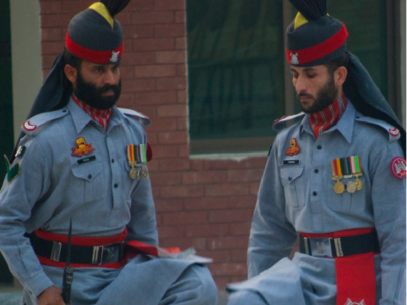 Pakistani soldiers