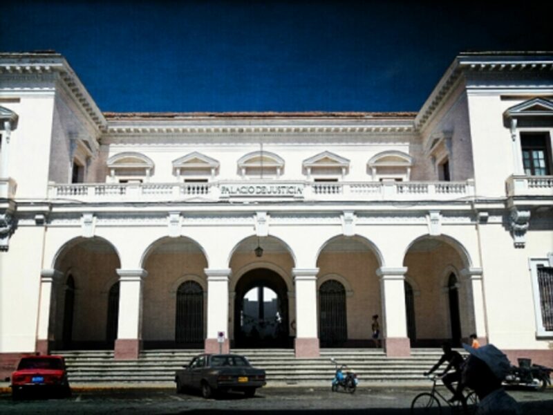Palacio de Justicia in Mantazas, Cuba