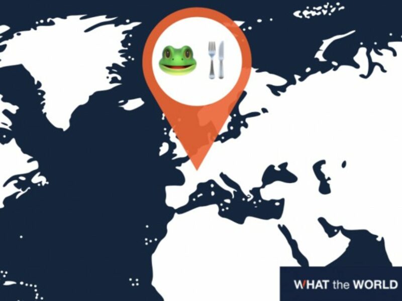 Pandemic Forces French To Buy Their Frogs From Vending Machine