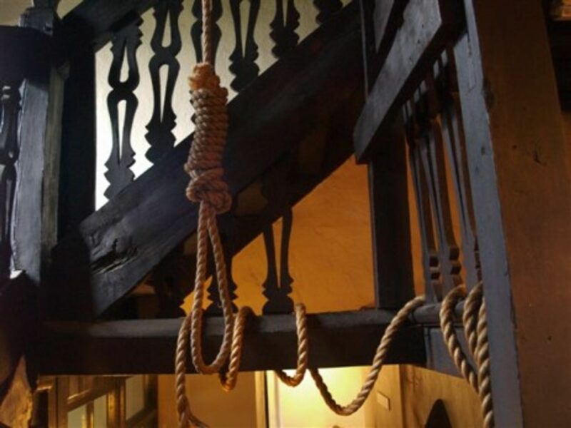 Pardoned Just As He Was Hanged