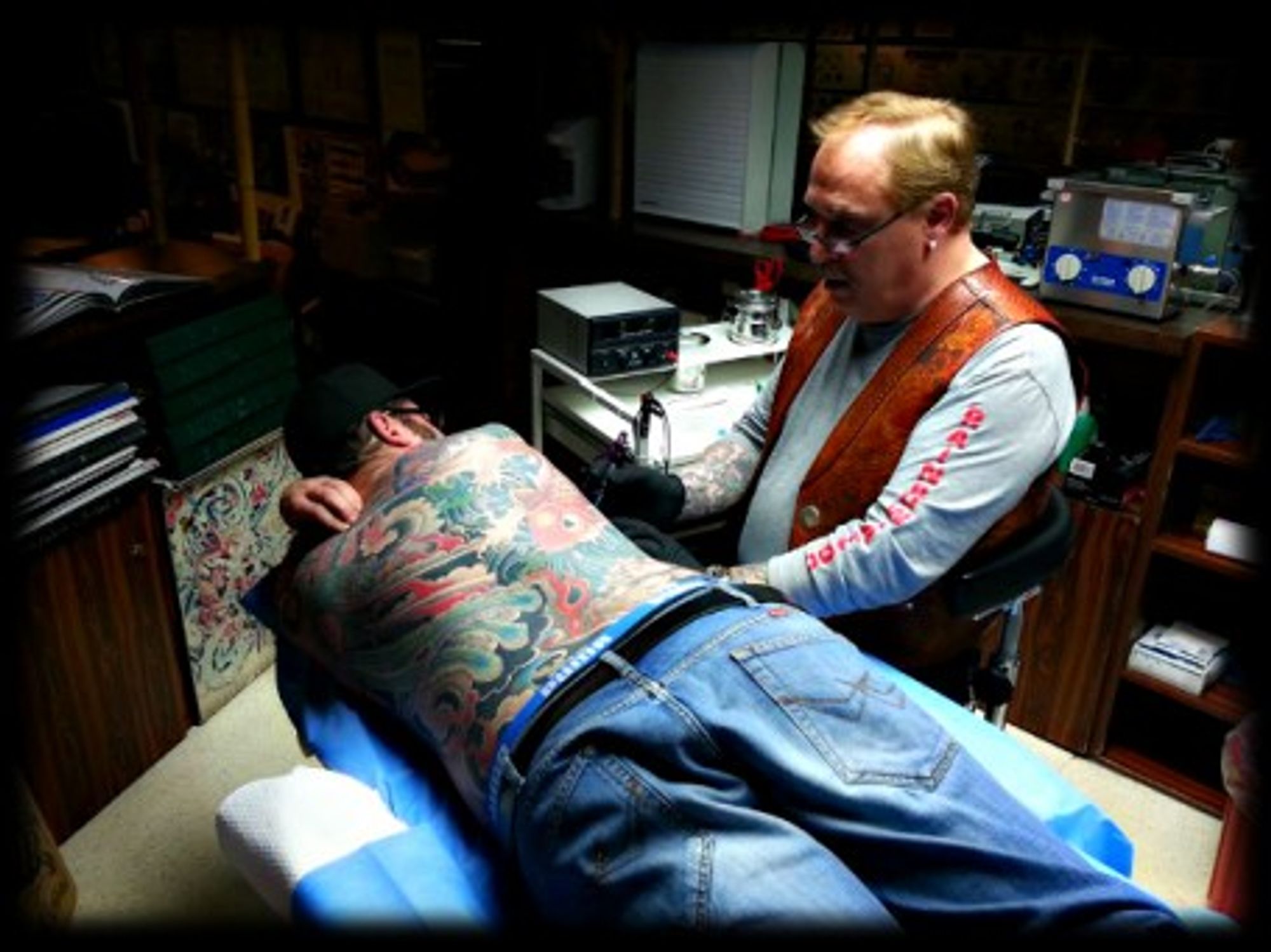 Peter Laubach at work