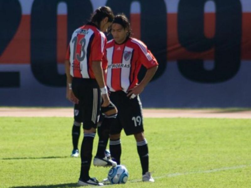 Petrobras is one of two Brazilian companies sponsoring Argentina's River Plate (above) soccer team
