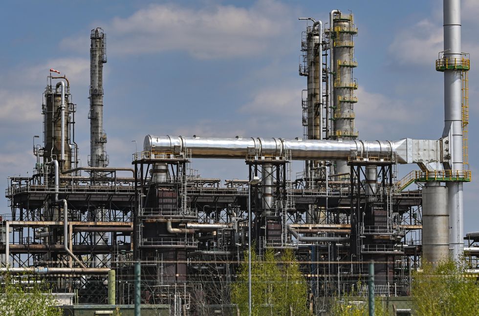 Petroleum refinery in Russia