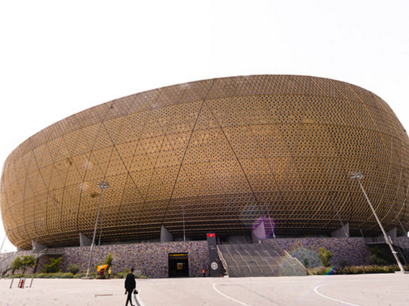 phot of a big oval and modern stadium