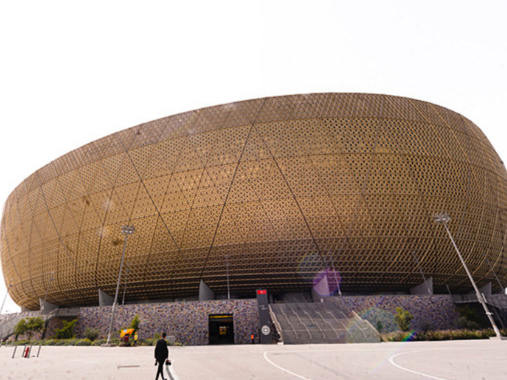 phot of a big oval and modern stadium
