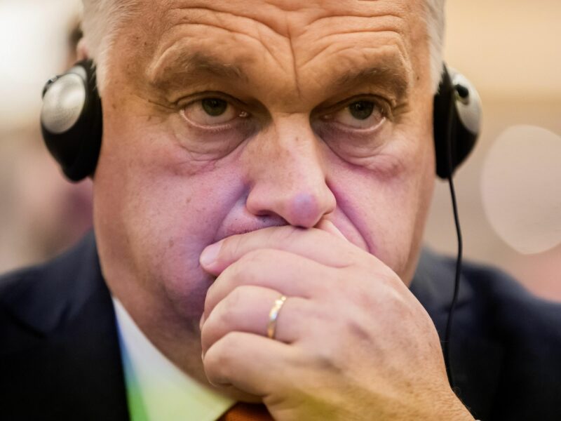 photo close up of viktor orban