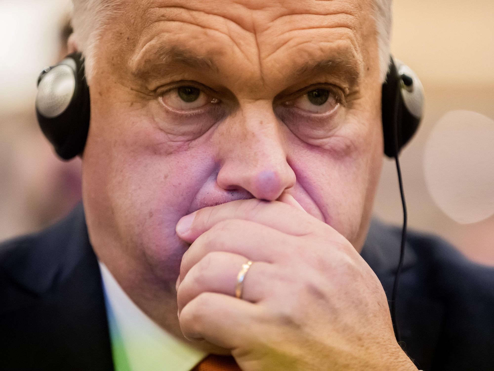 photo close up of viktor orban