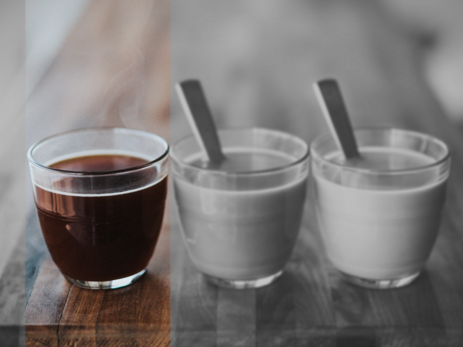 Photo of 3 cups of coffee