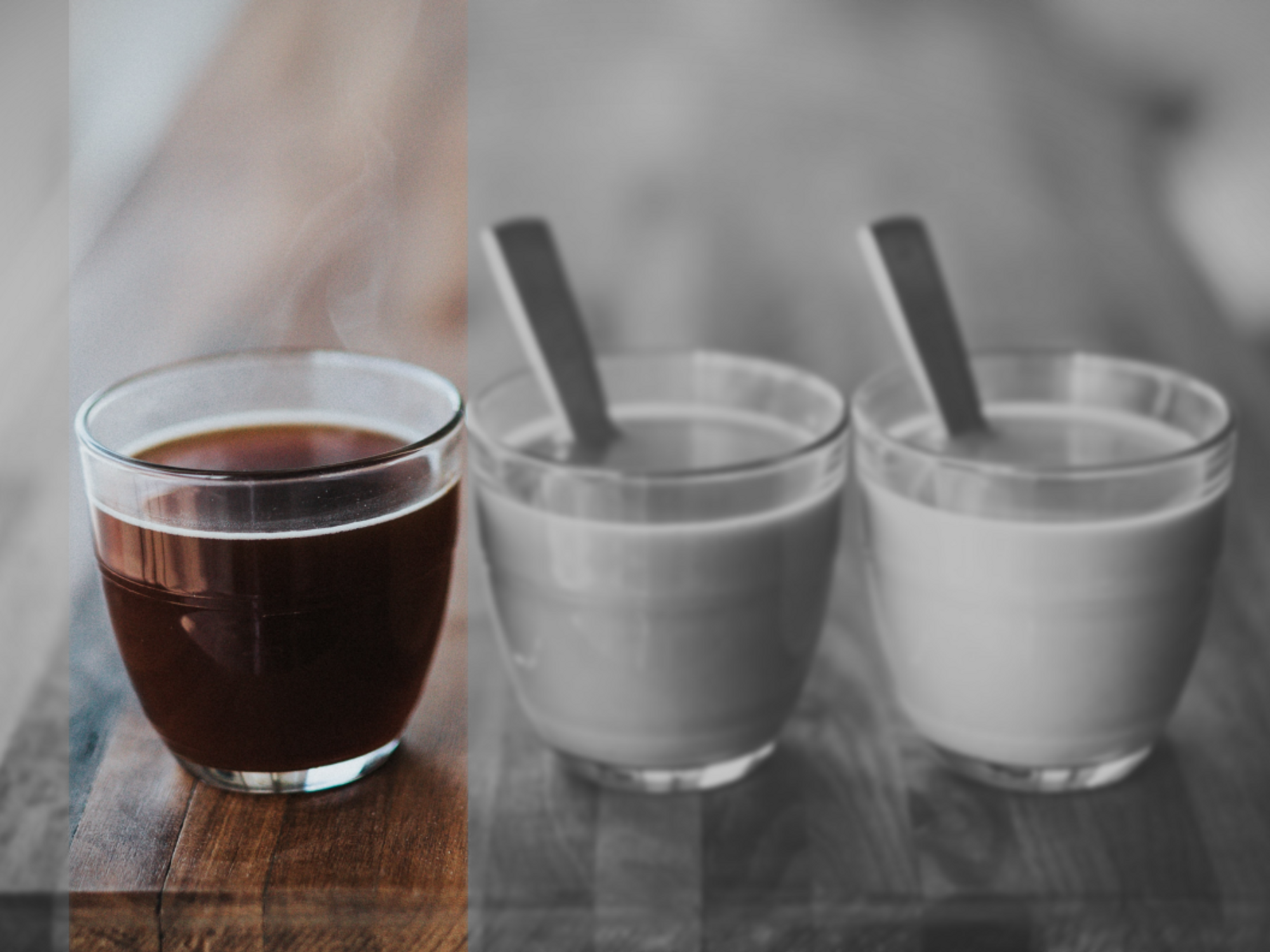 Photo of 3 cups of coffee