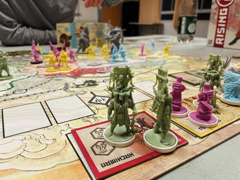 Photo of a board game