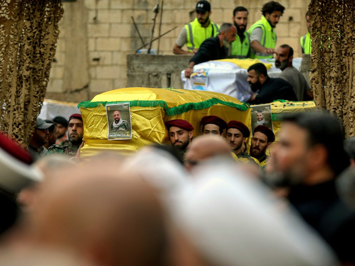 photo of a funeral