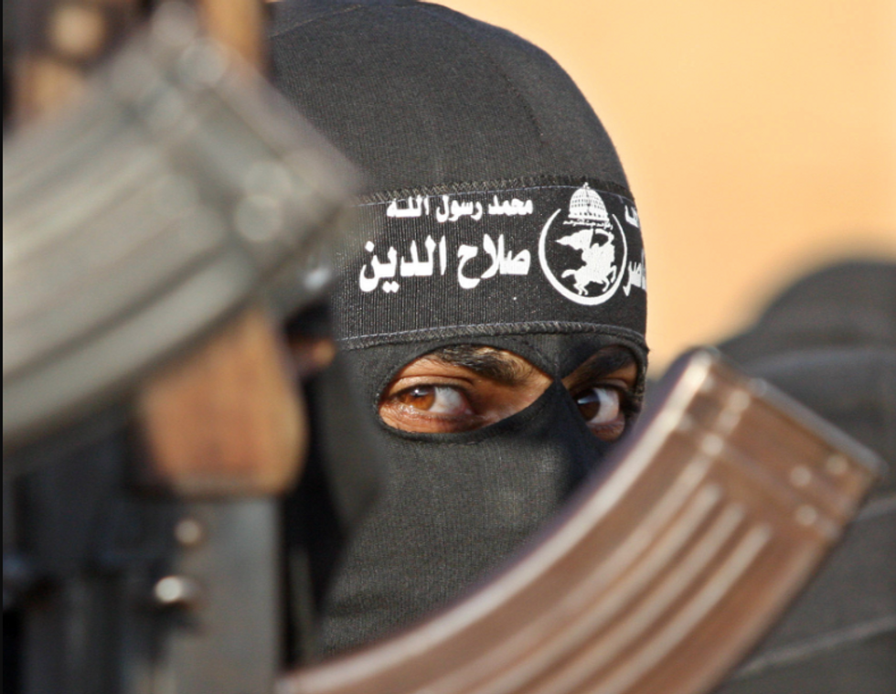 Photo of a Hamas member