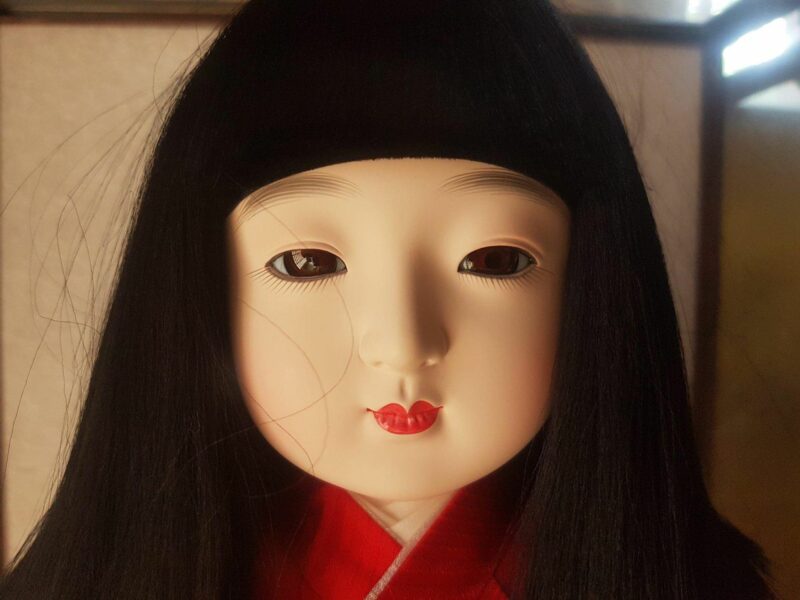 Photo of a Japanese "unwanted doll"