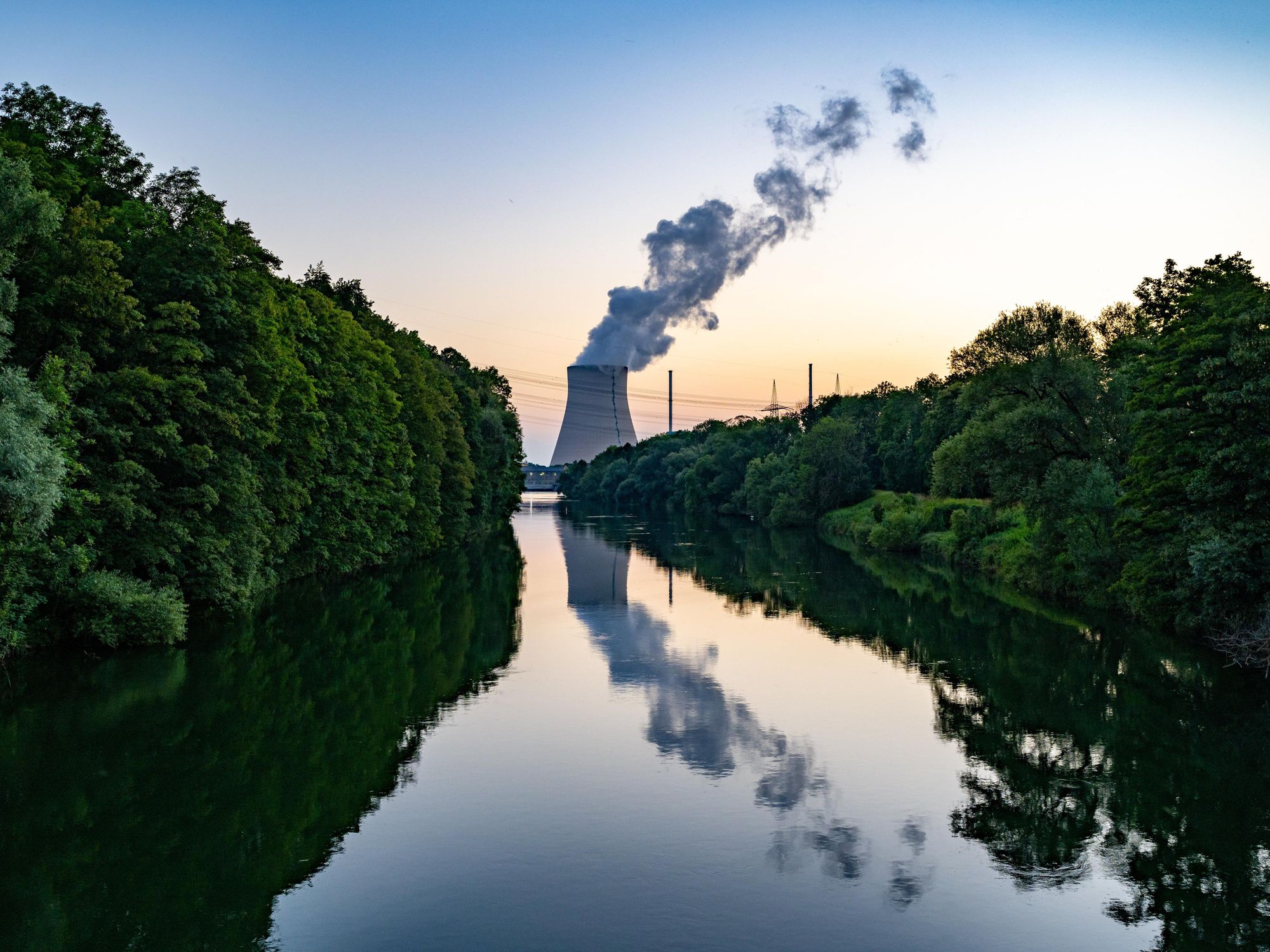 Photo of a nuclear power plant located in Bavaria