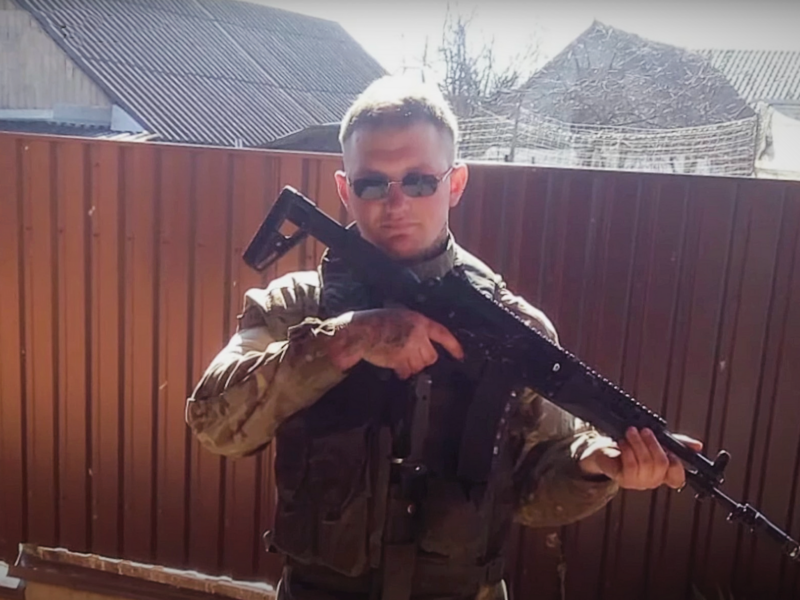 Photo of a russian soldier
